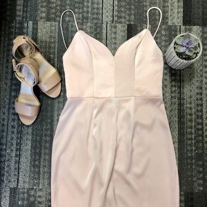 Showpo Baby Pink Dress